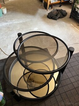 Sklenený konferenčný stolík - 3