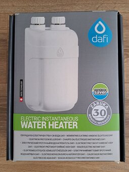 Prietokový ohrievač vody - Dafi sprcha chrom 7,3 kW - nový - 3