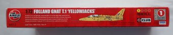 AIRFIX - Plastikovy model FOLLAND GNAT T.1 YELLOWJACKS - 3
