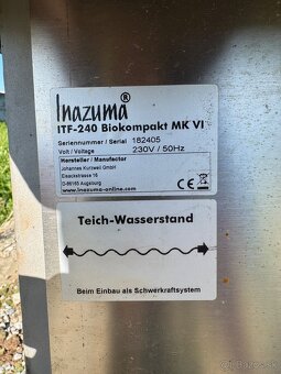 Filter bubnový jazierkový 240m3 - 3