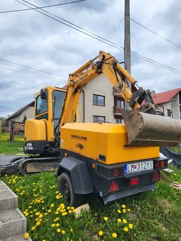 Prenajmem minibager hyundai 25z 2,7t - 3