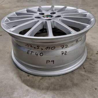 Disky 5x110 R17 7J ET40 - 3