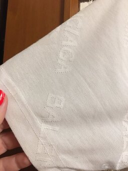 NOVÉ BALENCIAGA white pánske tričko L - 3