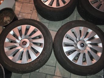 Predám škoda disky 5x112 R16 - 3