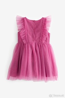 Nádherné vyšívané tylové spoločenské šaty značky Next - 3