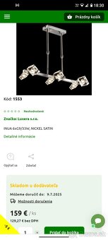 Stropné svietidlo luxera - 3