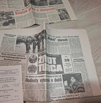 Stare noviny Zivot Turca - 3