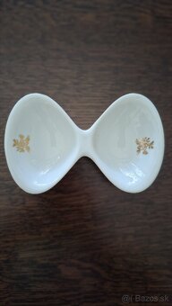Porcelánová dvojmiska - soľnička/korenička - 3