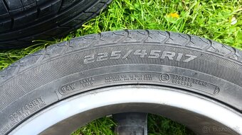 Predám kolesá 225/45 R17na hliníkových diskoch - 3