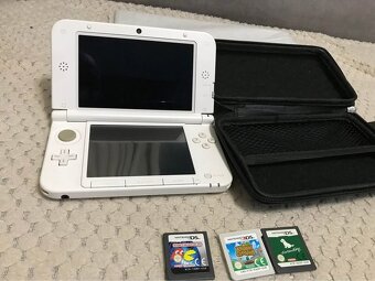 Nintendo 3DS XL White – Super Mario Kart edícia - 3