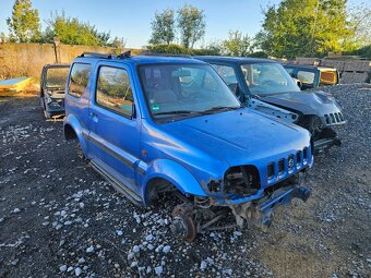 Suzuki Jimny - náhradní díly - CZ, Slaný - vrakoviště - 3