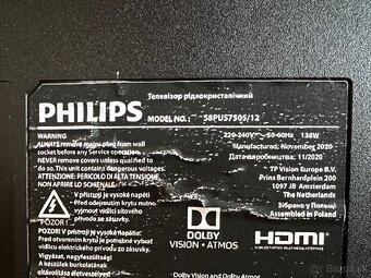 UK UltraHD Smart TV Philips 58PUS7505/12 - 3