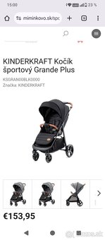 Kinderkraft športový kočík - 3