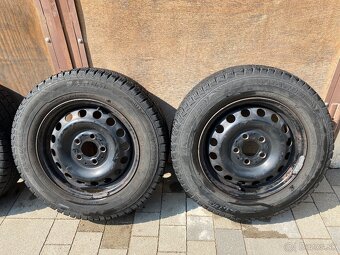 Oceľové disky 5x112 R15 ET60 6J + Barum SnoVanis 195/70 R15 - 3