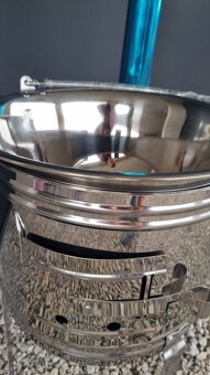 Kotlíkový set na guľáš, nerez 20L - 3