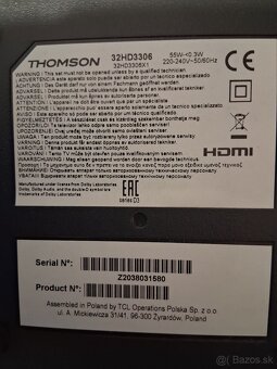 Predám televizor THOMSON - 3