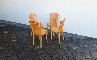 Celodřevěné židle TON 4ks - 3