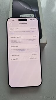 iPhone 16 Pro Max 256GB čierny titán + darček. - 3