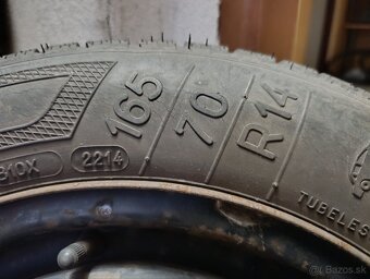 Zimné kolesá 165/70 r14 5x100 - 3