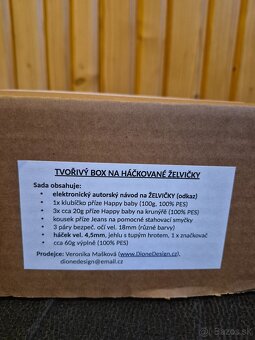 Háčkovanie - tvorivý box - 3