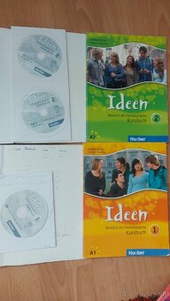 Učebnice nemčiny Hueber Ideen 1 a 2; Lingua 21 (A1) - 3