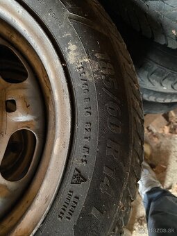 Predám plechové disky 4x100 - 3