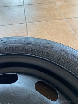 Letné pneu 185/55 R15 na diskoch 5x100 - 3