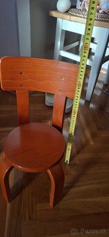 Predám  detskú drevenú stoličku - 3