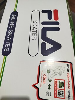 Detské chlapčenské kolieskové korčule inline36-40 - 3