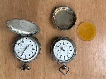 Predám strieborné vreckové hodiny - 3