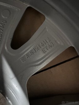 5x112 R16 6,5J ET43 originál Audi - 3