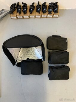 4ks Držiak systémového blesku s Quick Softboxom EK 40×40 - 3