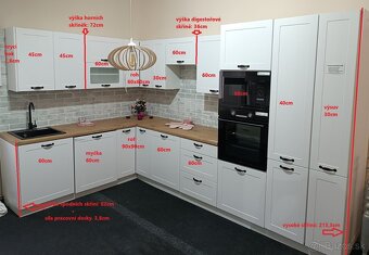 Nepoužitá kuchyňa NATALI z výstavy - 3