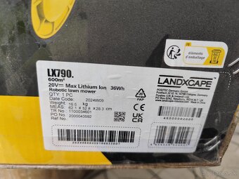 Robotická kosačka Landcxape LX790 - 3