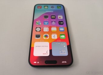apple iphone 15 PRO 128gb Black Titanium / Batéria 96% - 3