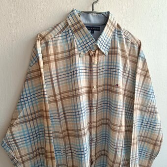 Tommy Hilfiger pruhovaná košeľa s dlhým rukávom XL - 3