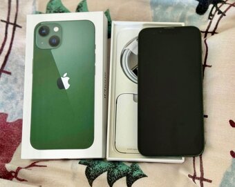 iPhone 13 Mini Green BATERIE 100% TOP - 3