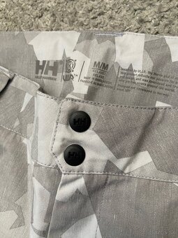 Helly Hansen lyžiarske snowboardové cargo šedé nohavice - 3