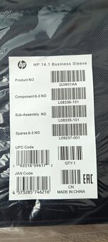 NOVA, NEPOUZIVANA Taska HP 14.1 Business Sleeve na notebook - 3