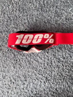 100% okuliare – červené - 3