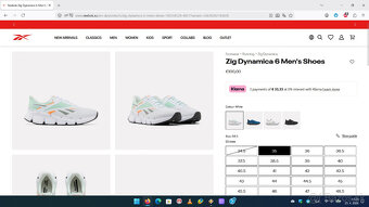 Reebok Zig Dynamica bežecké biele - 3