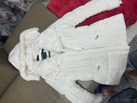Dánska zimná biela bunda - 3