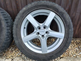 Hliníkové disky Enzo+Continental 225/55 R17 - 3
