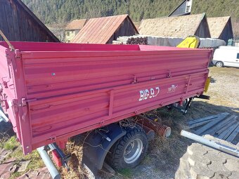 Traktorový náves BIG 9.7 + hydraulická ruka - 3