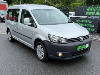 ► VW CADDY MAXI 2,0 CNG MPI - 7 MÍST, TOP KM ◄ - 3
