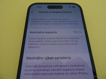 iPhone 14 PRO 128GB BLACK - ZÁRUKA 1 ROK - 100% BATERIA - 3