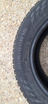 Predám pneumatiky Nokian snowproof1 205/55 R16 - 3