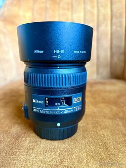 Objektív Nikon AF-S DX Micro NIKKOR 40mm f/2.8G - 3
