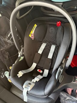 CYBEX Autosedačka Cloud T i-Size (0-13 kg) Plus Sepia Black - 3