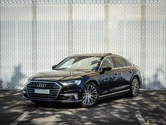 Audi A8 60 TFSI-e V6, masáž, webasto, pano, nelakované - 3